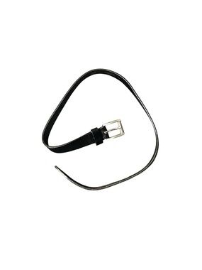 Jacob Vintage Black Genuine Leather Belt Made In Canada Unisex Style Size Medium